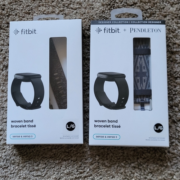 fitbit Other - 2 Brand New Fitbit Versa 3 Wristbands
